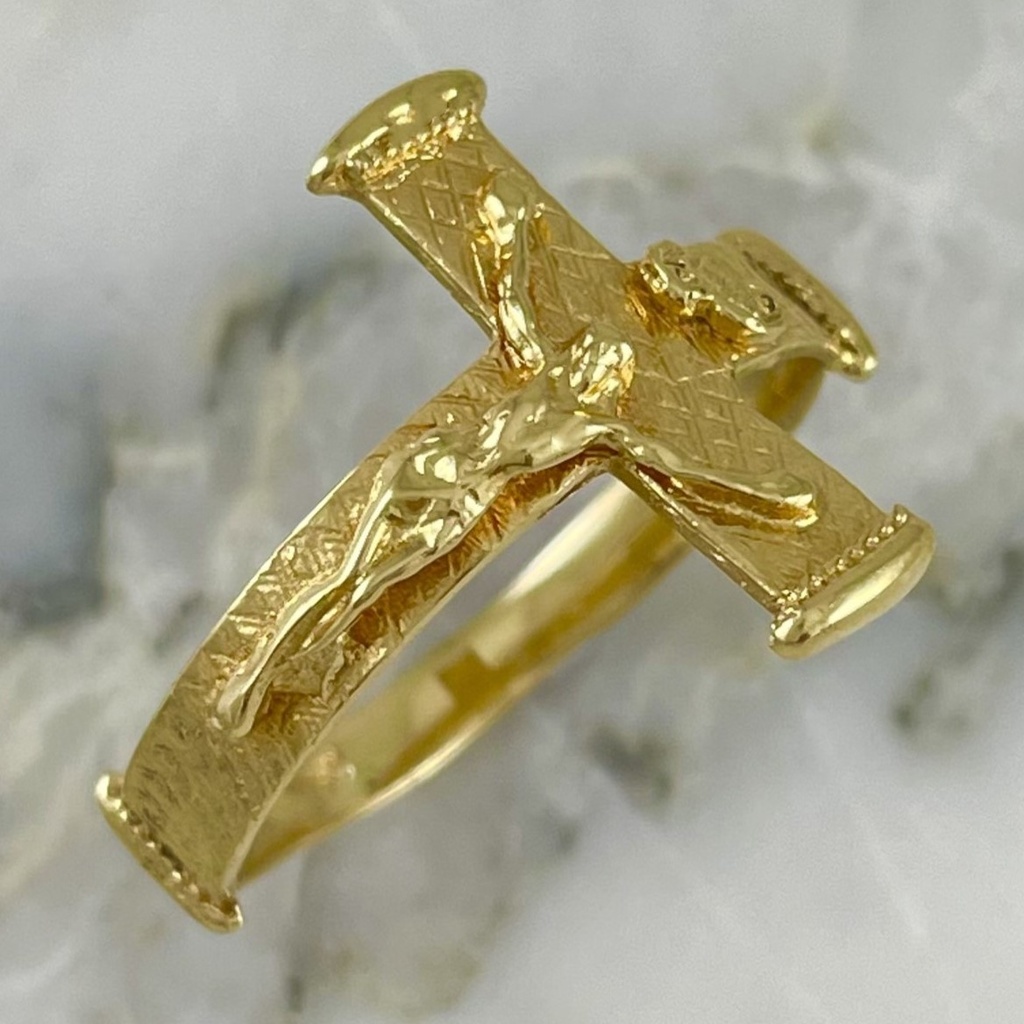 Anillo de cristo online en oro