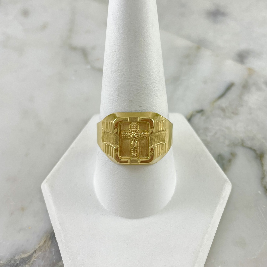 Anillo Cristo Mateado