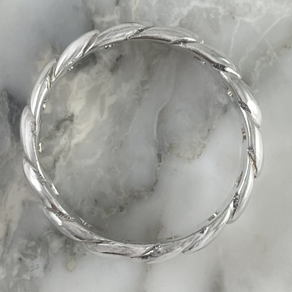 Anillo Silver Cadeneta