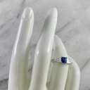 Anillo Azula Baguette