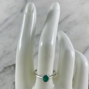 Anillo Ovalo Esmeralda