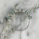 Anillo Tiara De Esmeraldas