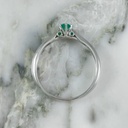 Anillo Crown Esmerald