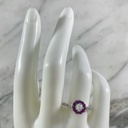 Anillo Flor Morada