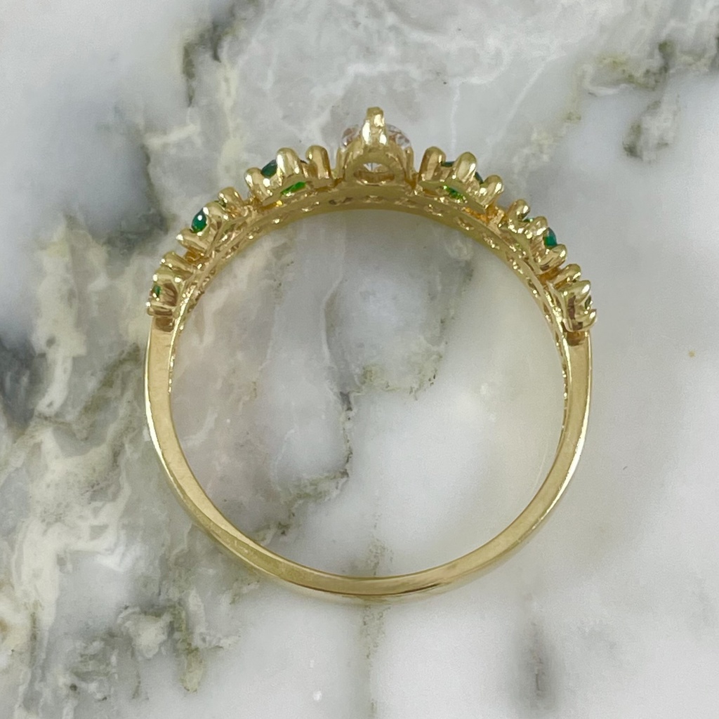 Anillo Tiara Marquise