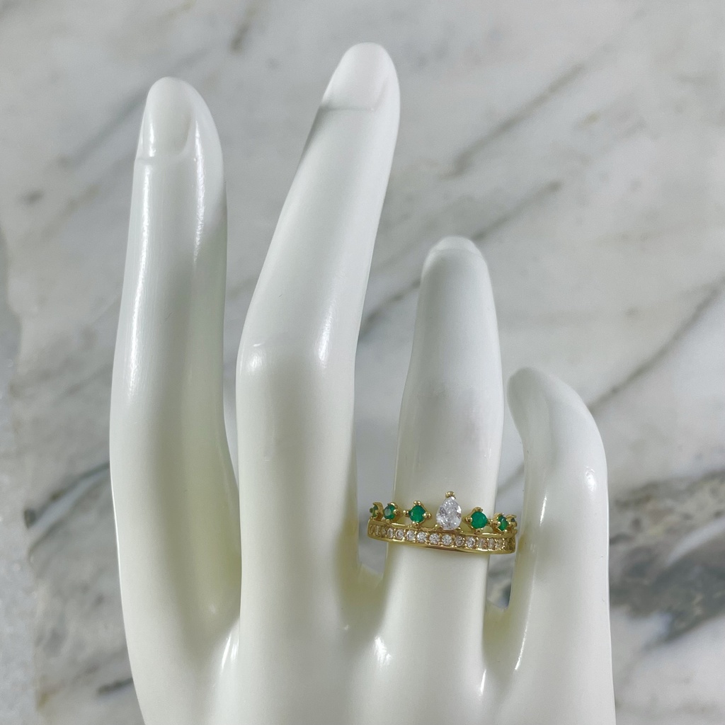 Anillo Tiara Marquise