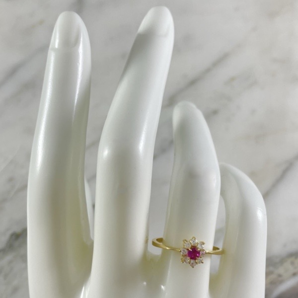 Anillo Lady Flor Ocho Petalos