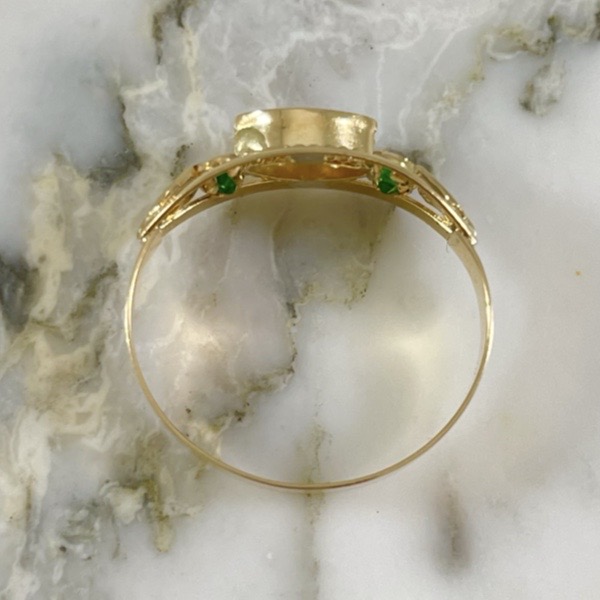 Anillo Marquise Encostrado