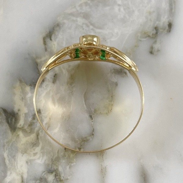 Anillo Circular Flower