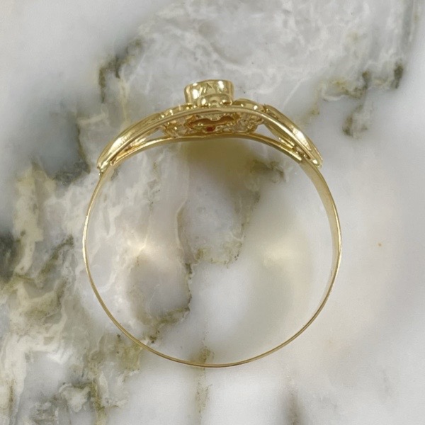 Anillo Circular Flower