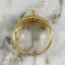 Anillo Marquise Hileli Doble