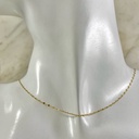 Cadena Crispeta 1MM 40 Cm