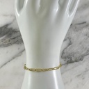 Pulsera PaperClip Broche Aro