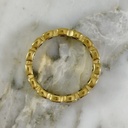 Anillo Banda Cristal