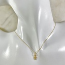Dije Cruz de Esferas Mini