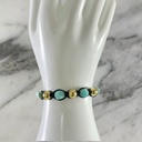 Manilla Amatista Peruana y Tubo Amatista China 8MMx3