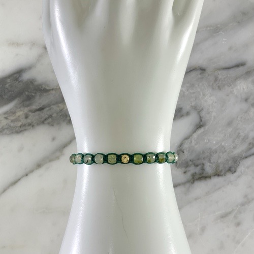 Manilla Prehnita 4MMx1 Diamantada