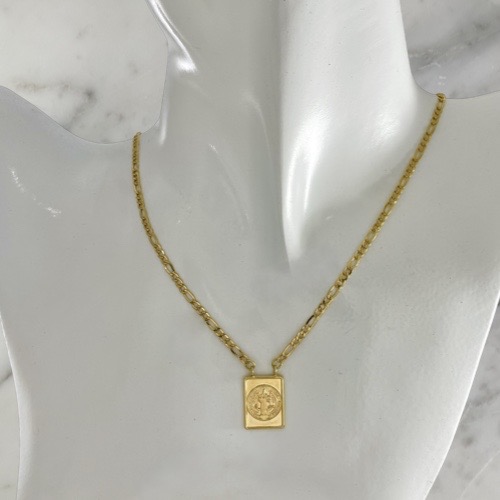 Escapulario 3x1 San Benito Guadalupe y Corazon de Jesus 60 Cm