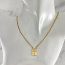 Escapulario Tejido Cubano Divino Niño Corazon n de Jesus 60 Cm