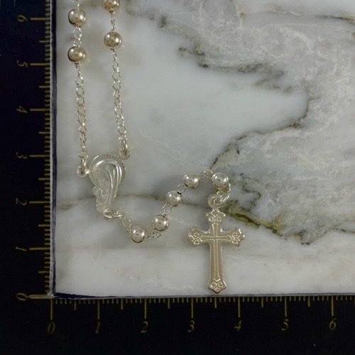 Camandula Rostro de Virgen 4MM