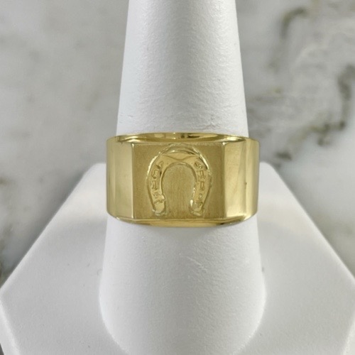 Anillo Herradura Mate