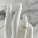 Anillo Banda Entrelazada de Esferas