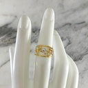 Anillo Lineas Tres Delfines