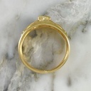 Anillo Rombo doble Banda