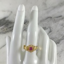 Anillo Circular Flower Shell