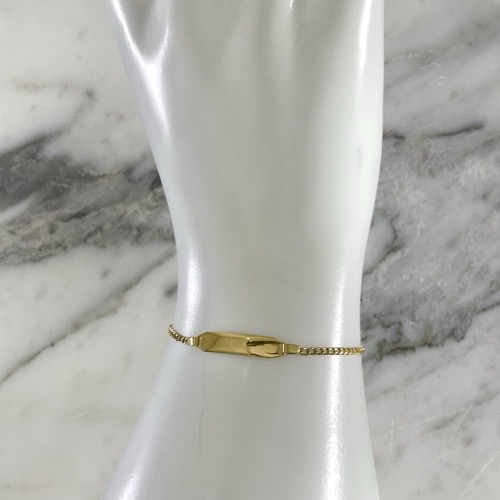 Pulsera Placa Cubana 2MM