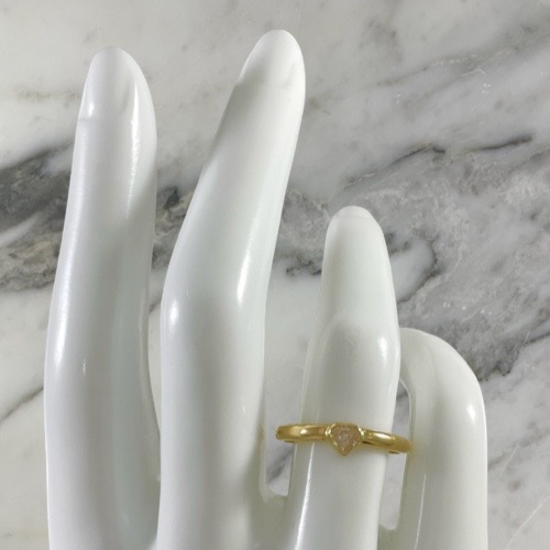 Anillo Solitario Corazon