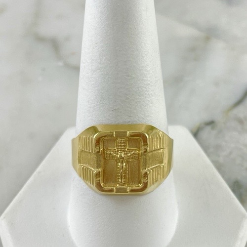 Anillo Cristo Mateado