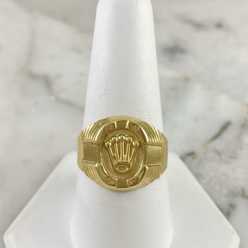 Anillo Rolex Mateado