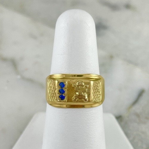 Anillo Hombre Jaguar Precolombino