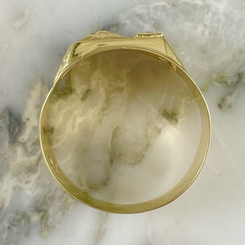 Anillo Sagrado Rostro Brillante