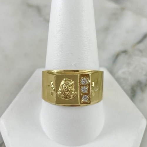 Anillo Sagrado Rostro Brillante