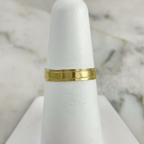 Argolla Resplandor Plana 4MM