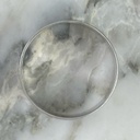 Argolla Mar y Cielo Blanco 6MM