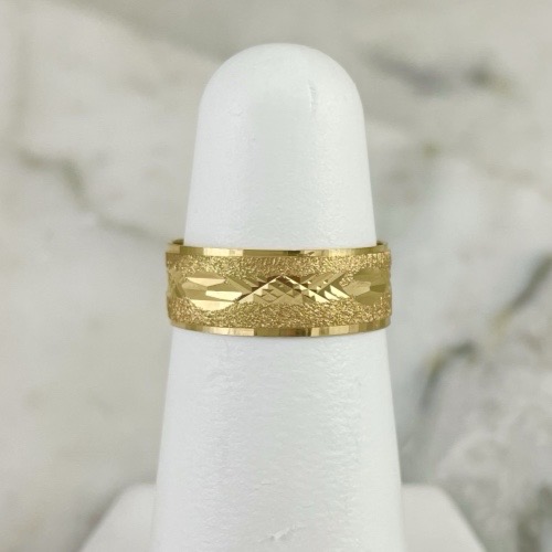 Argolla 6MM Diamantada