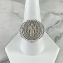 Anillo San Benito Plata