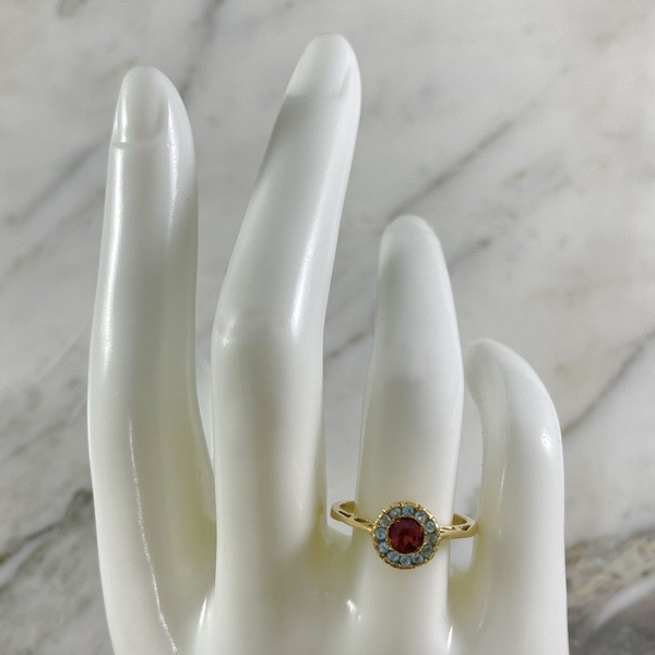 Anillo en Oro 18K 'Red Charm'