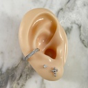 Ear Cuff Camino Brillante Diamantes