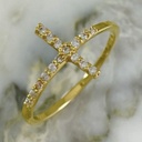  Brilliant Cross Ring