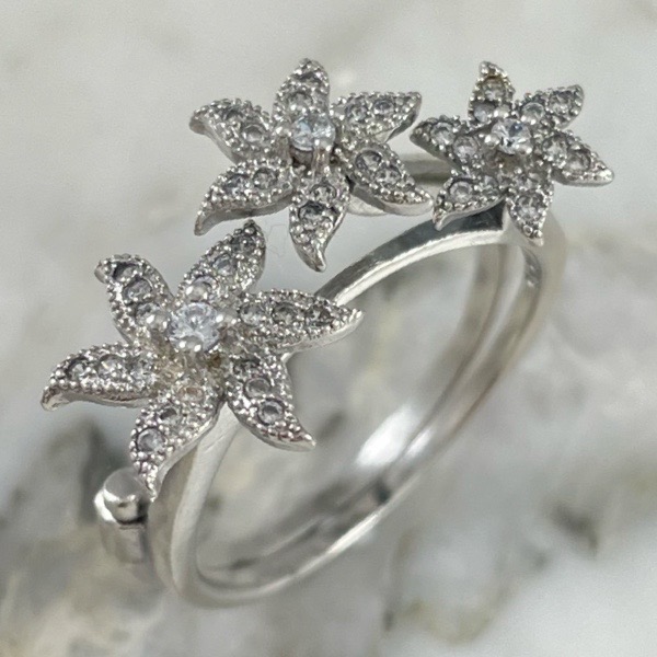 Double Flower Ring