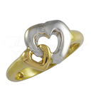 Duet Hearts Ring 