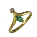  Marquise Emerald Ring