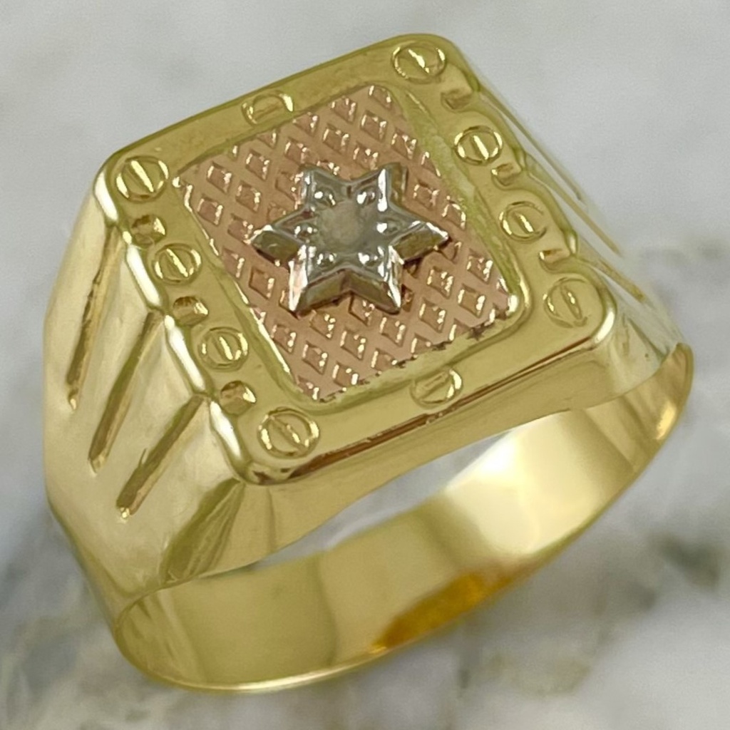 Anillo Estrella De Paz