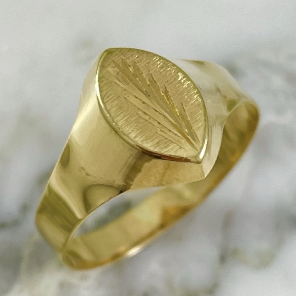 Anillo Placa Marquise