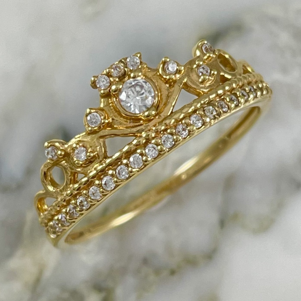 Fifteen Crown Ring