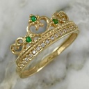  Fifteen Crown of Hearts Ring                                                                                                                                                               